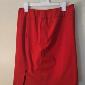 Red Liz Claiborne Skirt